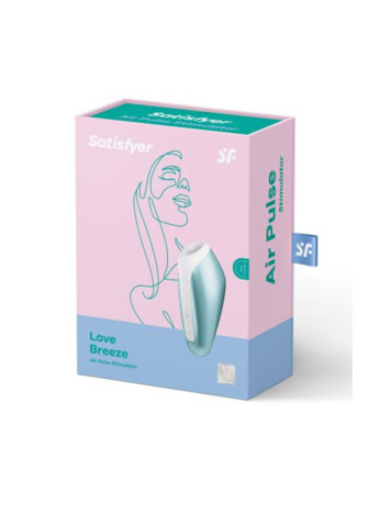 Stimulateur de clitoris Love Breeze Bleu Satisfyer - CC5972510040